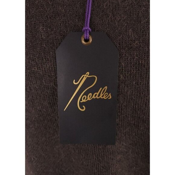 Needles Mohair Cardigan in Charcoal Brown S Mens New Defect Made in Japan LQ276 - Picture 12 of 16